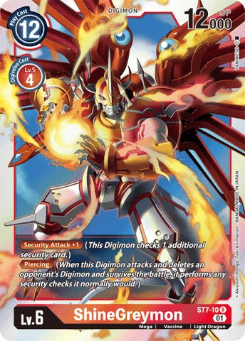 ShineGreymon [ST7-10] [Starter Deck: Gallantmon]