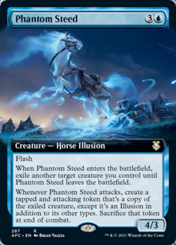Phantom Steed (Extended Art) [Dungeons & Dragons: Adventures in the Forgotten Realms Commander]
