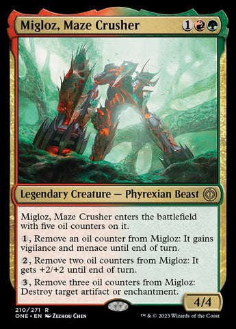Migloz, Maze Crusher [Phyrexia: All Will Be One]