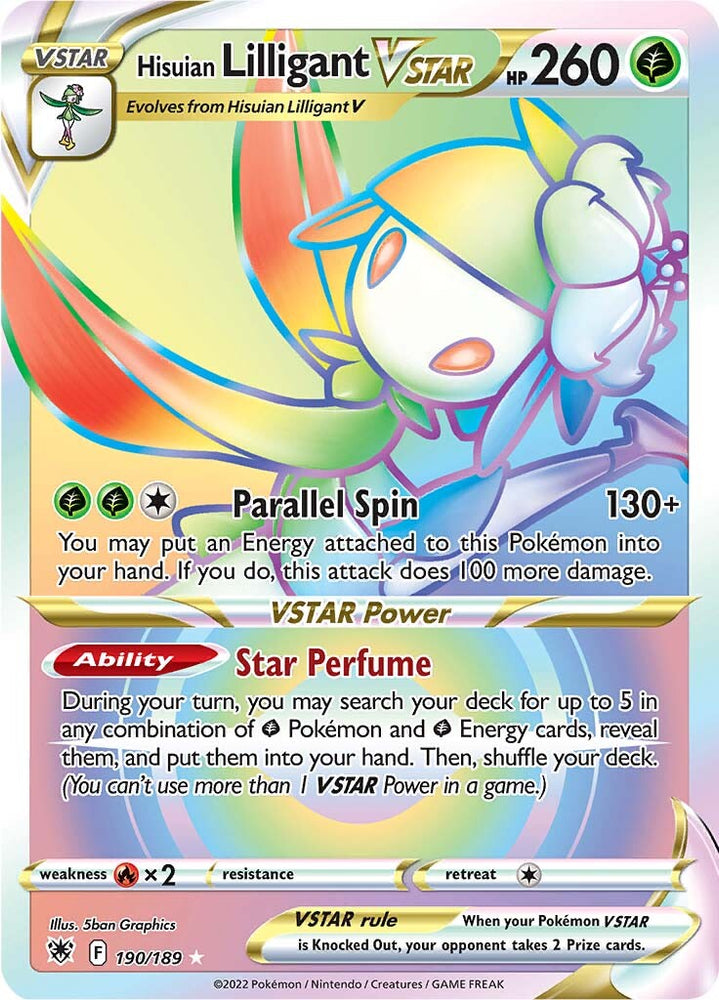 Hisuian Lilligant VSTAR (190/189) [Sword & Shield: Astral Radiance]