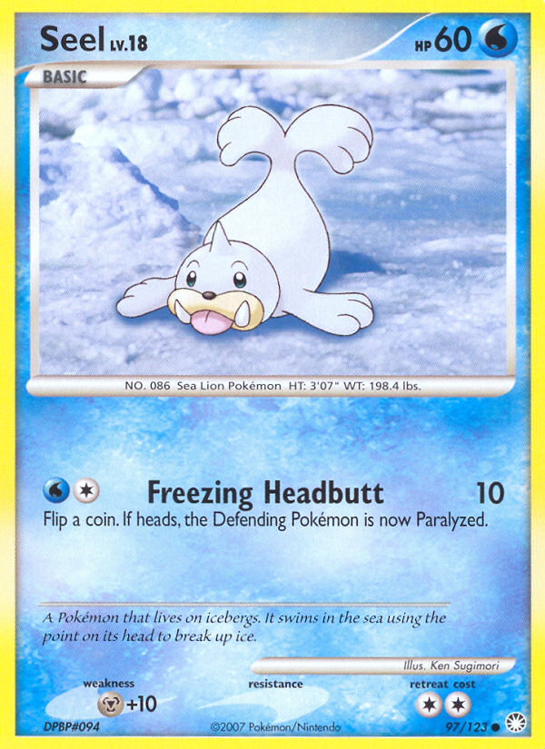 Seel (97/123) [Diamond & Pearl: Mysterious Treasures]