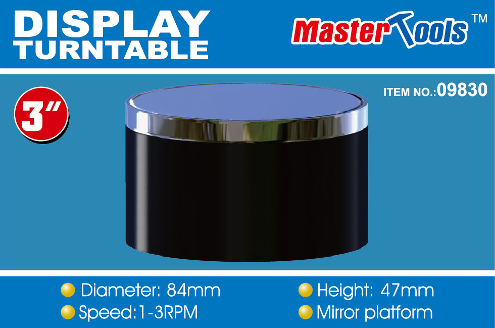 Trumpeter Turntable - 84x47mm