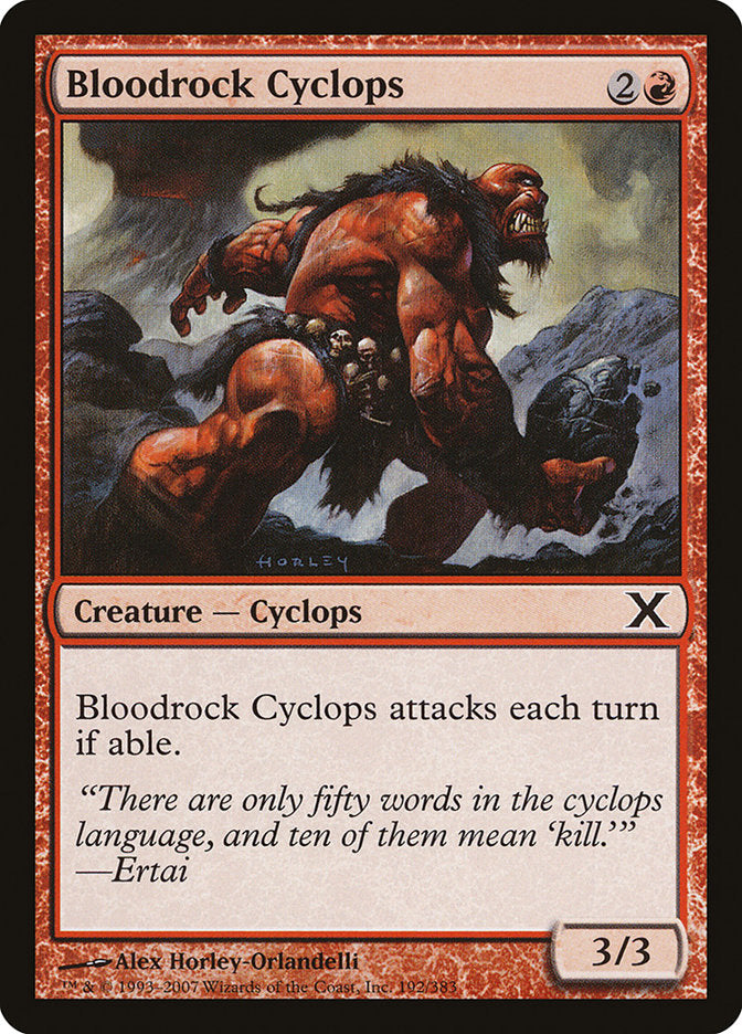 Bloodrock Cyclops [Tenth Edition]