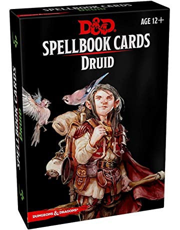 D&D Spellbook Cards Druid Deck (131 cards) Revised 2017 Edition