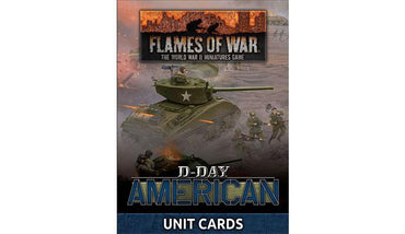 D-Day American Unit cards (x42 cards)