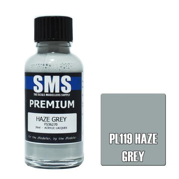 PL119 PREMIUM HAZE Acrylic Lacquer GREY FS36270 30ML