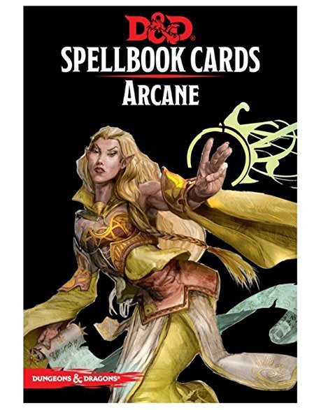 D&D Spellbook Cards Arcane Deck (253 cards) Revised 2017 Edition
