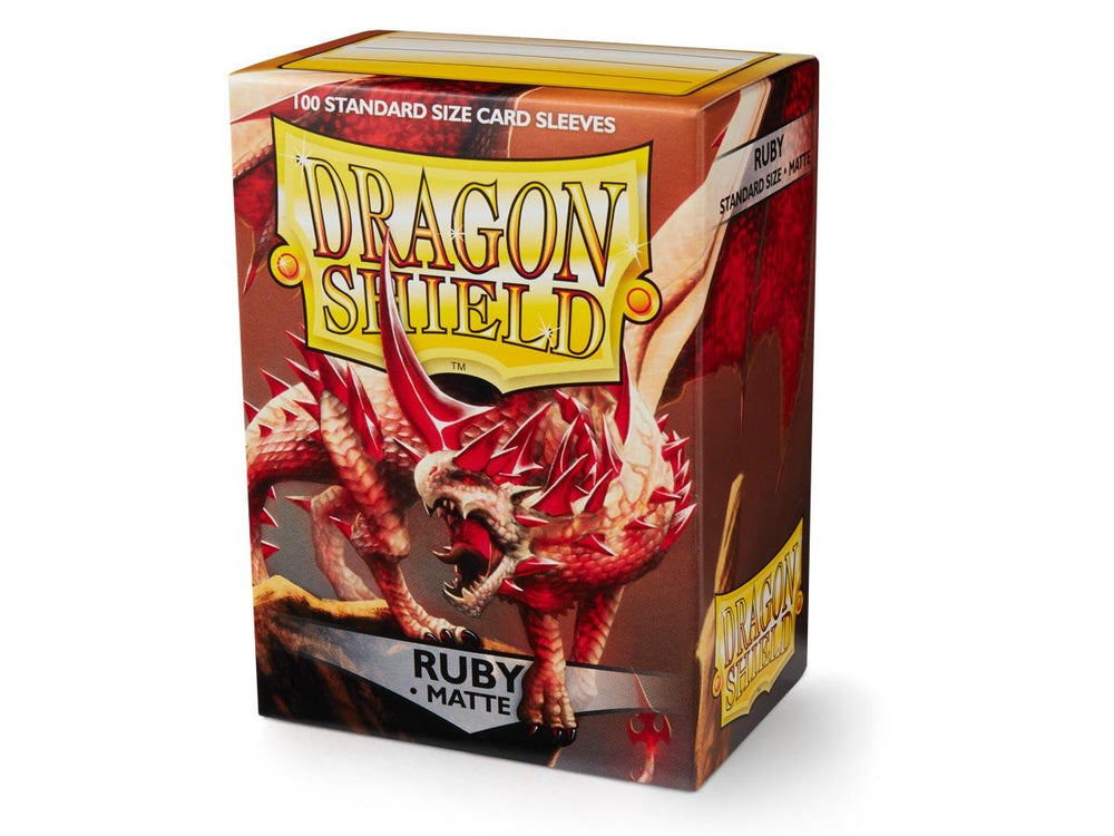 Sleeves - Dragon Shield - Box 100 - Matte Ruby