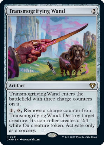 Transmogrifying Wand [Commander Masters]
