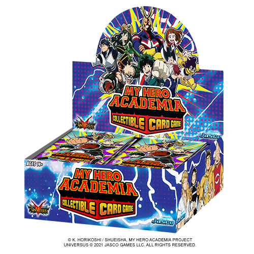 My Hero Academia Collectible Card Game Booster Display
