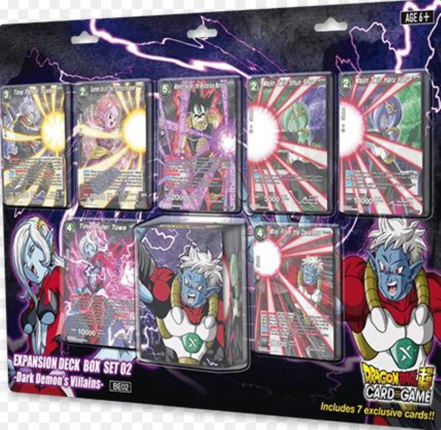 Dragon Ball Super Card Game Expansion Deck Box Set Dark Demon Villains