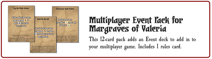 Kickstarter Margraves of Valeria Multiplayer Event Pack