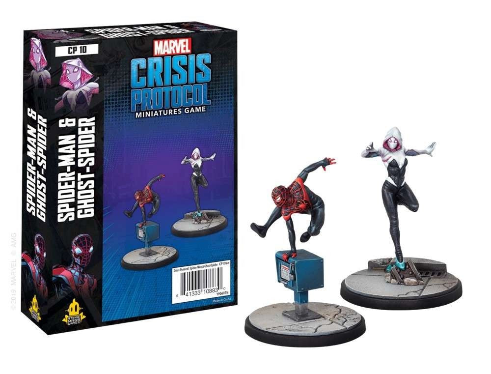 Marvel Crisis Protocol Ghost-Spider and Spider-Man