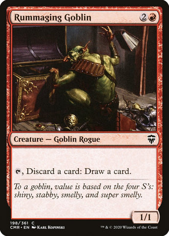 Rummaging Goblin [Commander Legends]