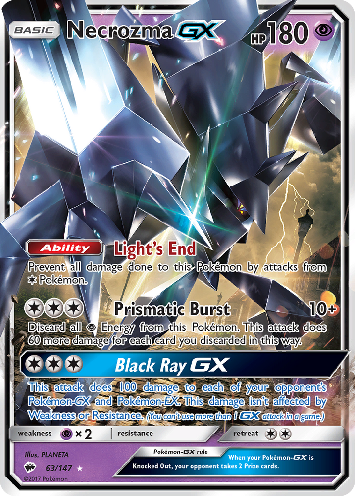 Necrozma GX (63/147) [Sun & Moon: Burning Shadows]