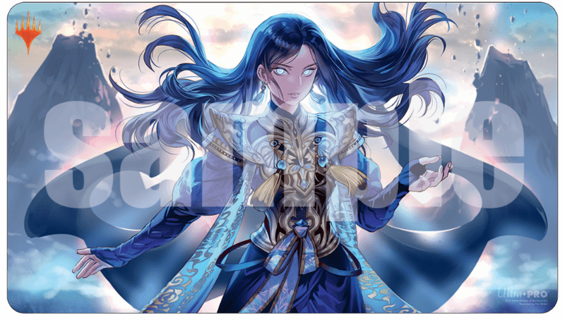 Magic: The Gathering – PLAYMAT- War of the Spark Japanese Alt Art- Narset