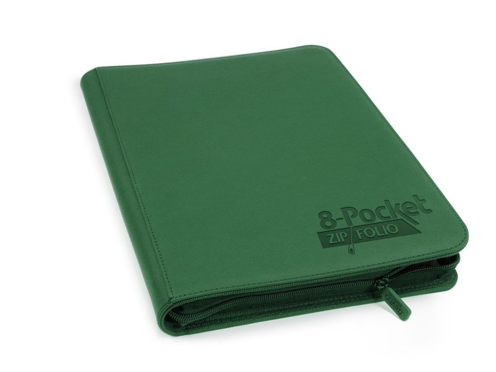 Ultimate Guard 8-Pocket ZipFolio XenoSkin Green Folder