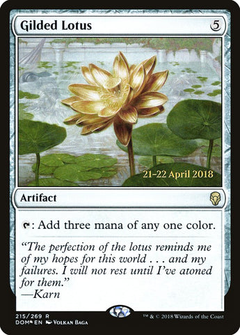 Gilded Lotus  [Dominaria Prerelease Promos]