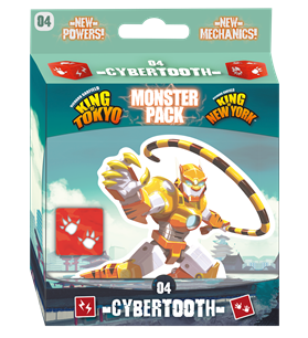 King of Tokyo Cybertooth Monster Pack