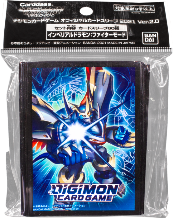 Digimon Card Game Official Sleeves Imperialdramon Fighter mode