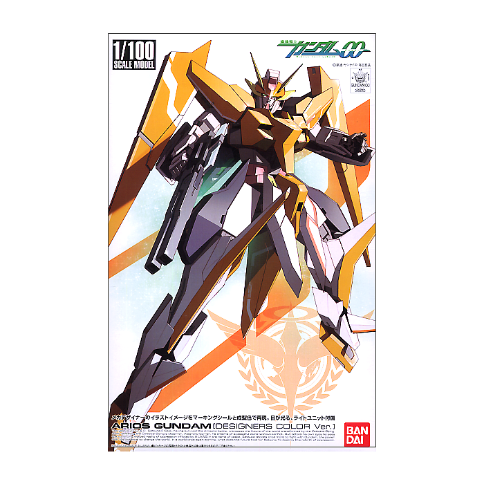 GUNDAM 1/100 ARIOS GUNDAM DESIGNER'S COLOR VER. PLASTIC MODEL KIT