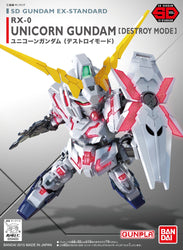 SD GUNDAM EXSTANDARD 005 UNICORN GUNDAM (DESTROY MODE)