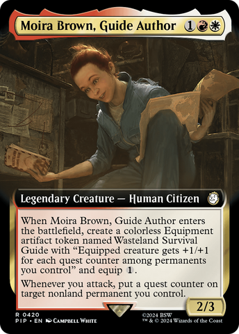 Moira Brown, Guide Author (Extended Art) [Fallout]