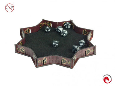 e-Raptor Red Explosion Dice Tray