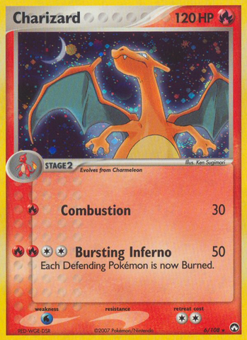 Charizard (6/108) [EX: Power Keepers]