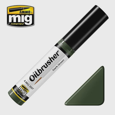 Ammo by MIG Oilbrusher Dark Green