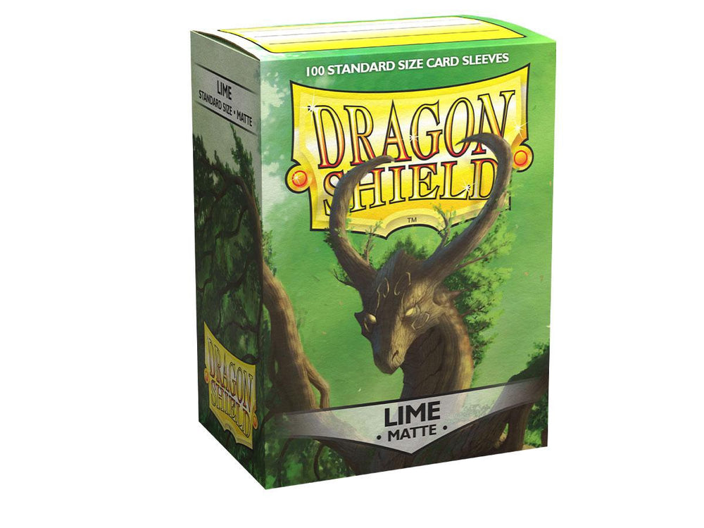 Sleeves - Dragon Shield - Box 100 - Lime MATTE