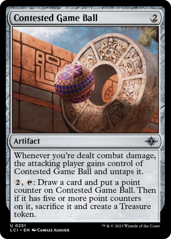 Contested Game Ball [The Lost Caverns of Ixalan]