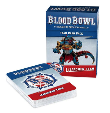 200-76 BLOOD BOWL: LIZARDMEN TEAM CARD PACK 2021