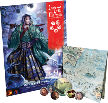 Legend of Five Rings RPG Winter's Embrace Adventure Book