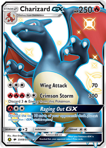 Charizard GX (SV49/SV94) [Sun & Moon: Hidden Fates - Shiny Vault]