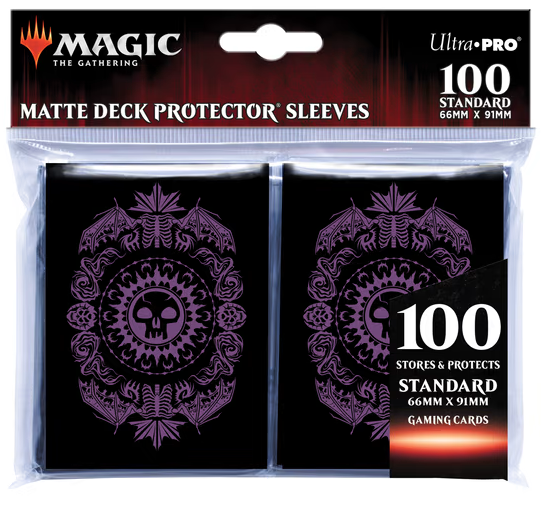 Ultra Pro: D-Pro Sleeves: MTG Mana 7 Swamp (100ct)