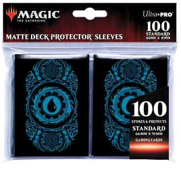 Ultra Pro: D-Pro Sleeves: MTG Mana 7 Island (100ct)
