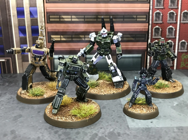 Bot War - Bots of Fortune – Mercenaries Booster (Metal)
