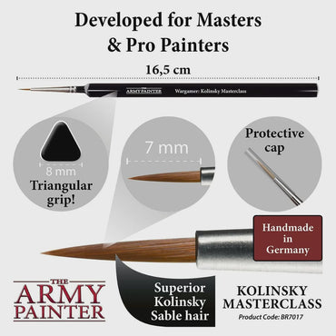Army Painter Brushes - Wargamer Masterclass Brush
