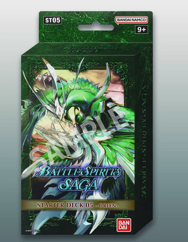 Battle Spirits Saga Card Game Starter Deck Display Verdant Wings (ST05)