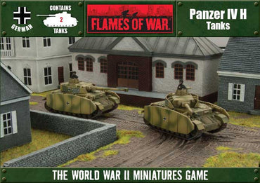 Panzer IV H (Plastic 2-Set) FOW