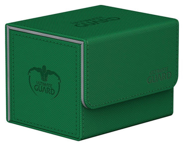 Ultimate Guard SideWinder 100+ Standard Size XenoSkin Green Deck Box