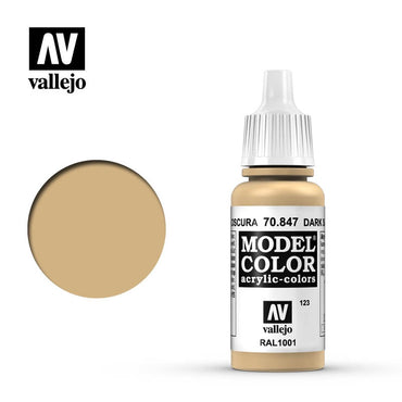 Vallejo Model Colour 70847 Dark Sand 17 ml (123)