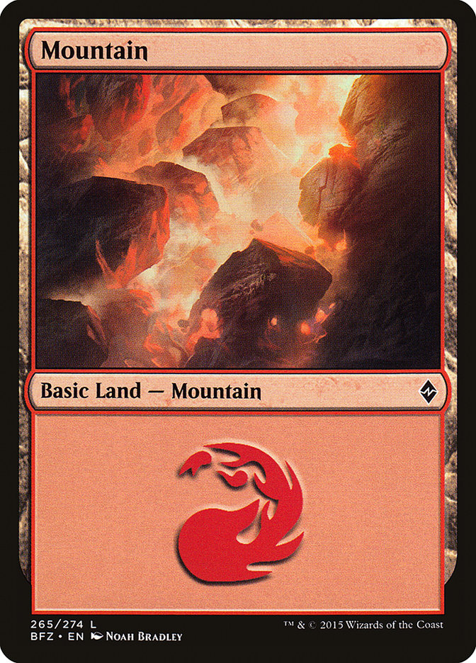 Mountain (265) [Battle for Zendikar]