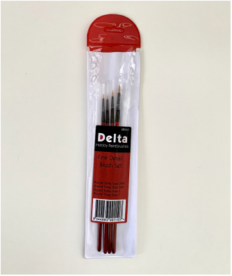 Delta Fine Detail Brush Set