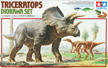 Tamiya 60104 Triceratops Diorama Set 1/35 Scale Kit