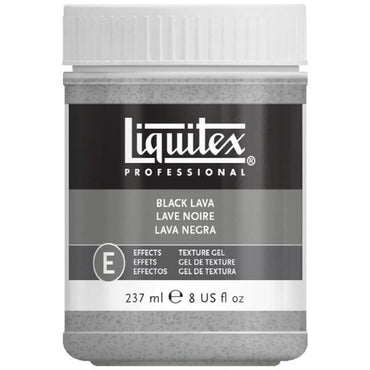 Liquitex Black Lava Textured Effects Medium 273mL