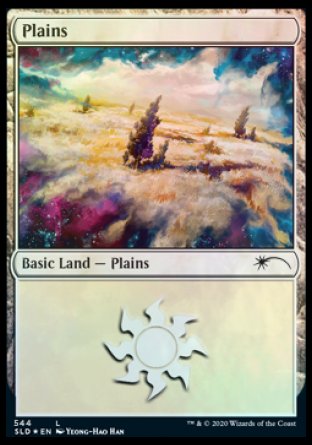 Plains (Enchanted) (544) [Secret Lair Drop Promos]