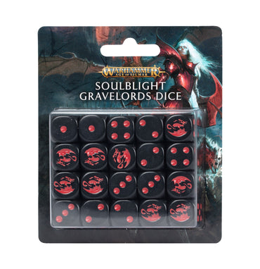 91-99 AGE OF SIGMAR:SOULBLIGHT GRAVELORDS DICE