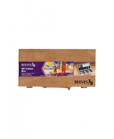 Reeves Deluxe Wooden Box Oil Colour